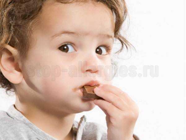 аллергия на сладкое у детей питание