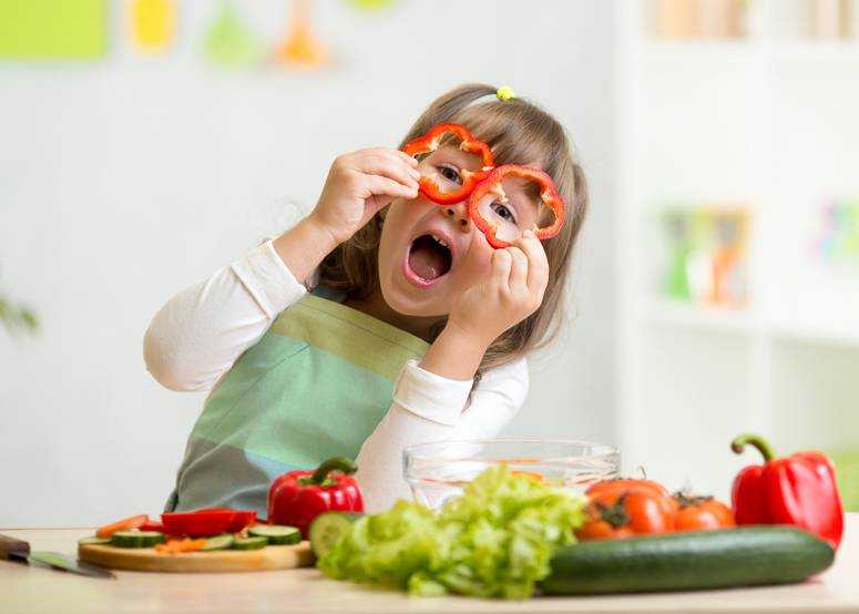 информация о здоровом питании для детей