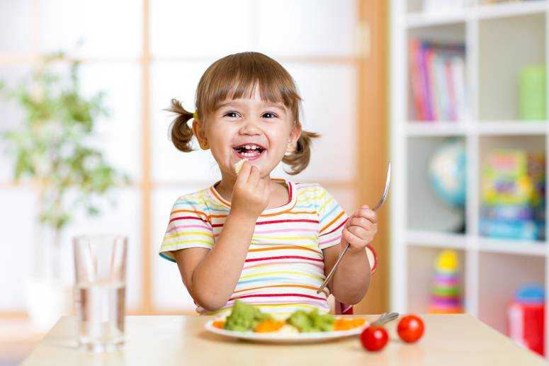 о пользе правильного питания для детей