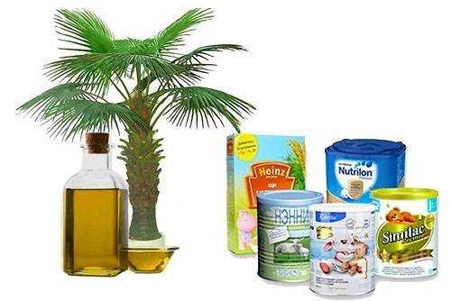 пальмовое масло в питании детей