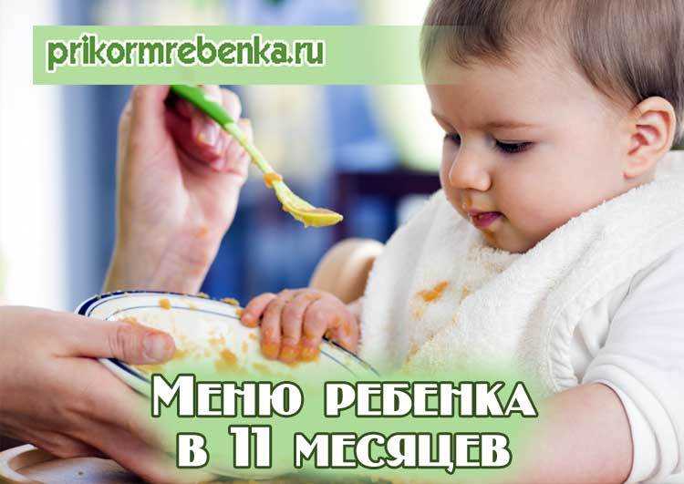 продукты питания для детей 11 месяцев