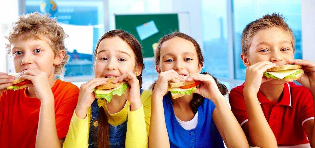 режим питания для детей и подростков