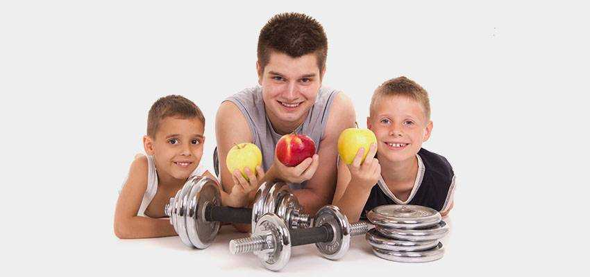 спортивное питание для детей 12 меню