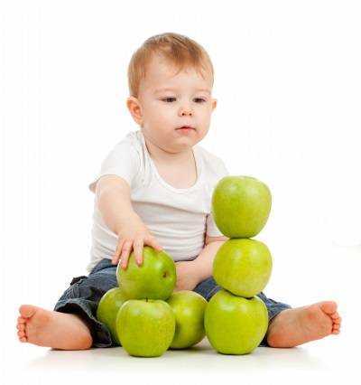 яблоки в питании детей