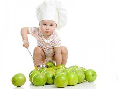 яблоки в питании детей