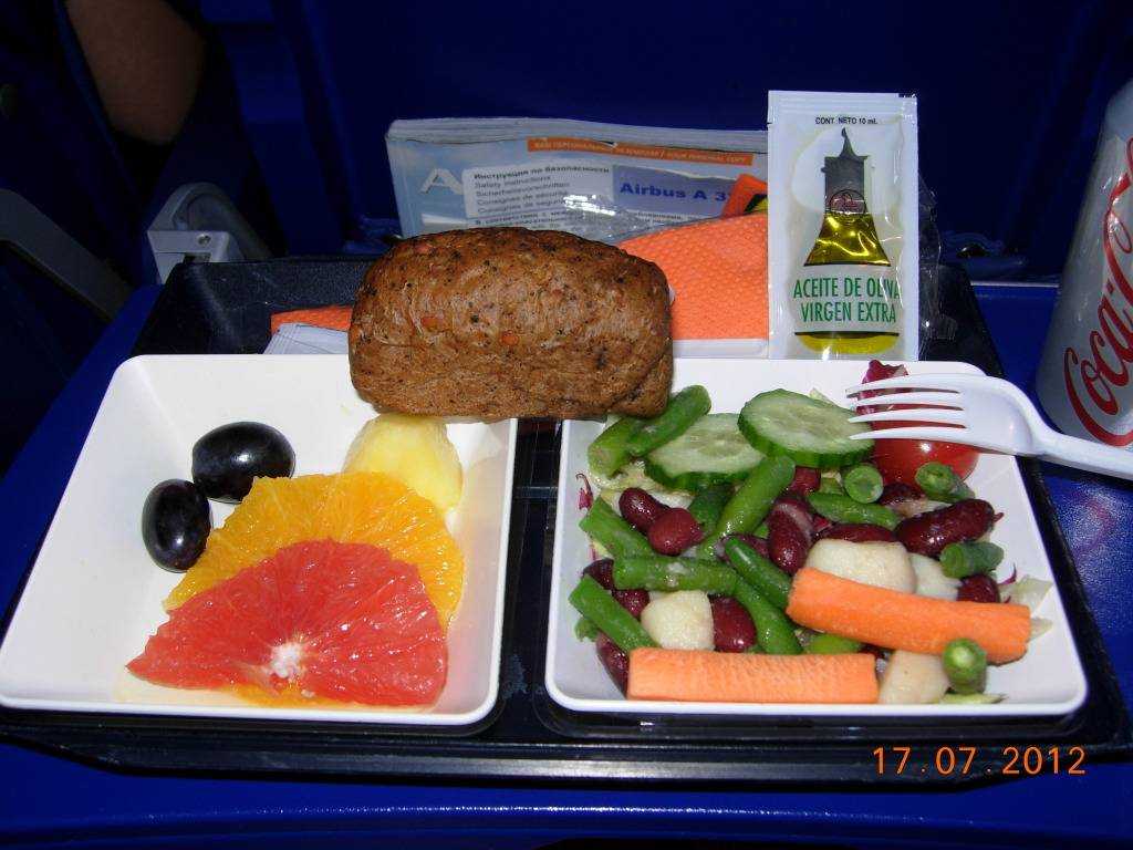 аэрофлот питание на борту для детей